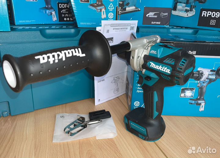 Makita ddf486z шуруповерт аккумуляторный LXT 18В