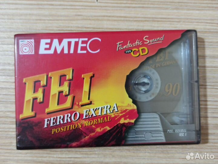 Аудиокассеты новые запечатанные