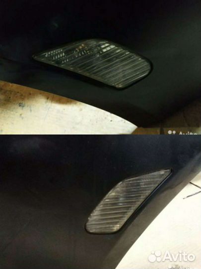 Фонарь габарит переднего бампера Порш Каен 955