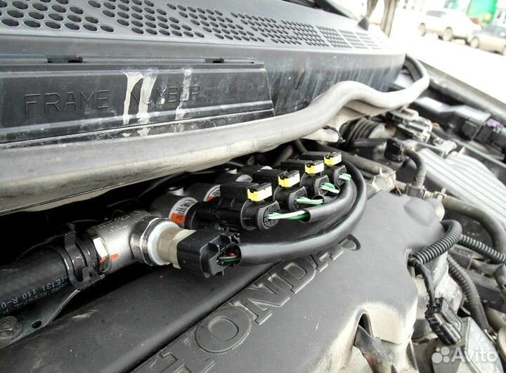 Газ на авто Хонда Цивик фурнитура гбо №793