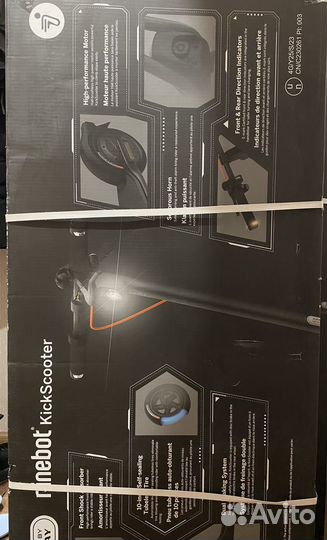 Электросамокат Ninebot Kickscooter F2 Pro новый