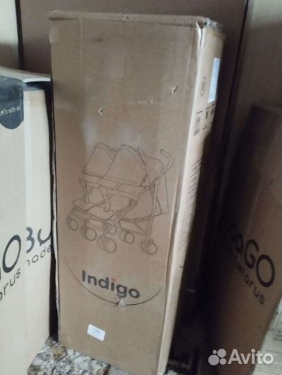 Коляска для двойни погодок