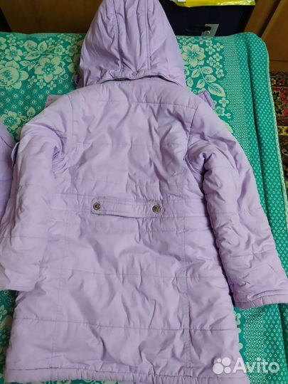 Пуховик детский для девочки