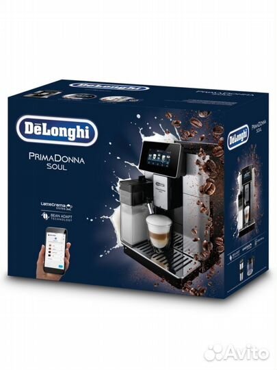 Кофемашина DeLonghi PrimaDonna soul ecam610.75.MB