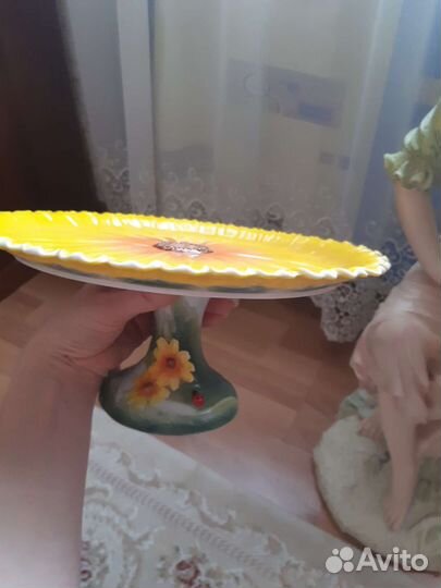 Блюдо подставка для фруктов и десертов