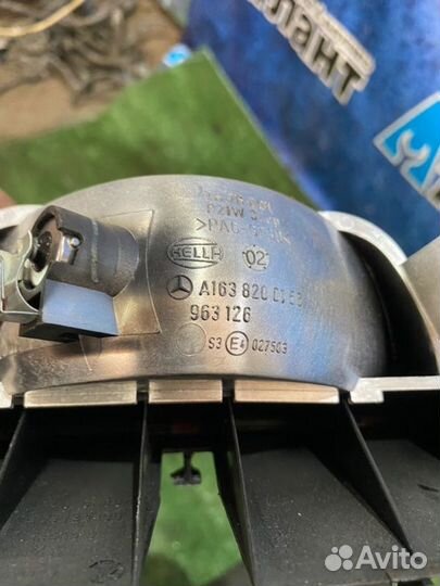 Стоп-сигнал дополнительный Mercedes-Benz Ml W163