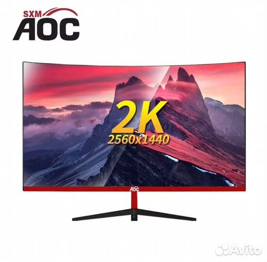 Новый 2К монитор 75Гц, 2мс, IPS