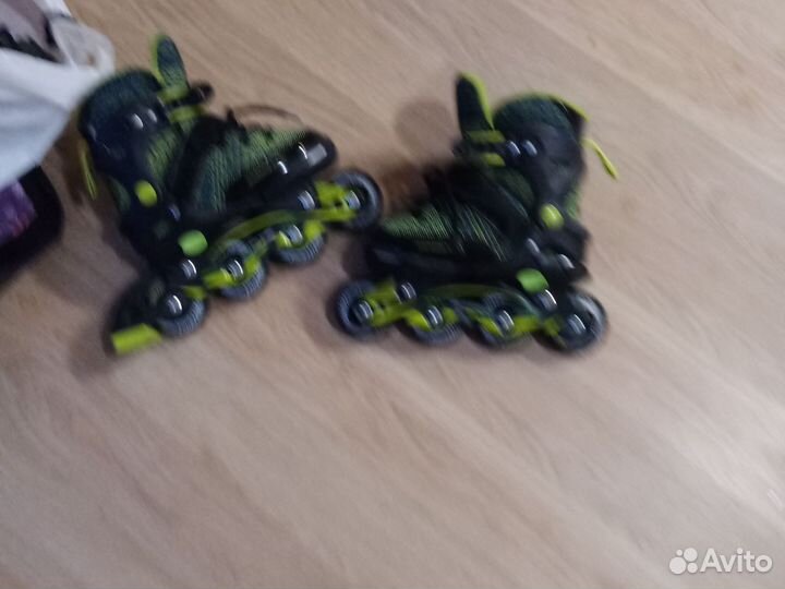 Ролики раздвижные почти новые