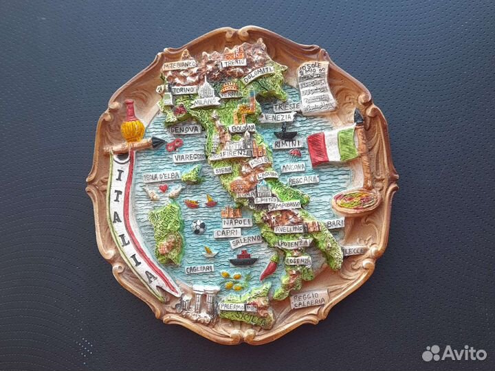 Сувенирные тарелки страны мира