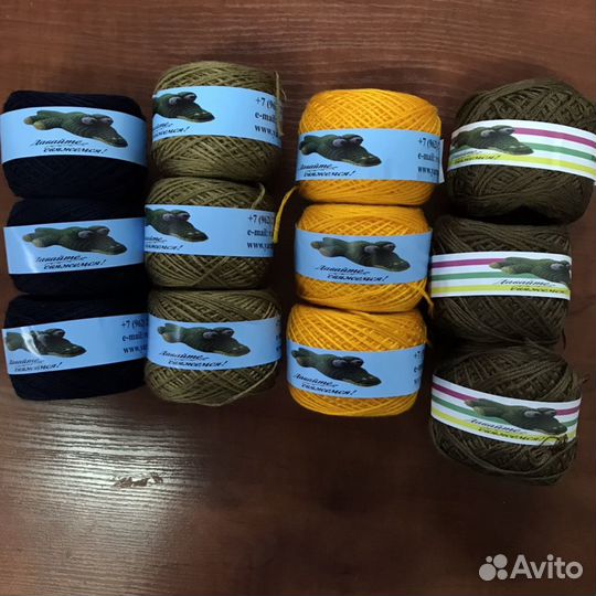 Пряжа для вязания, пряжа в клубочках, клубочки