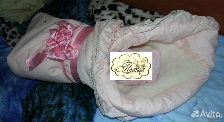 Конверт-одеяло с мехом тм 