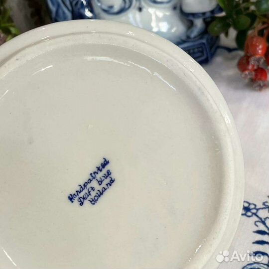 Салатник Delft blue Holland Винтаж