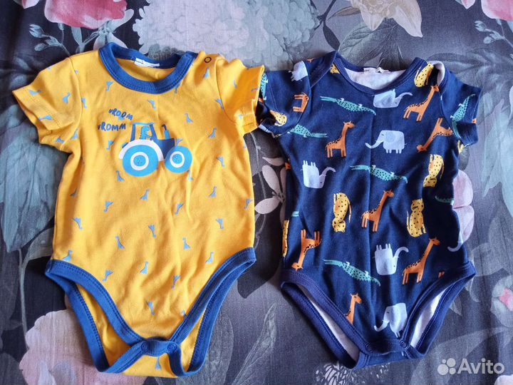 Вещи на малышей от 1 до 7 месяцев