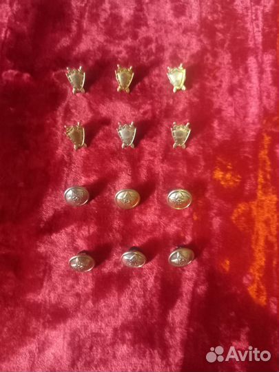 Пуговицы и знаки с Милицейской формы СССР,новые