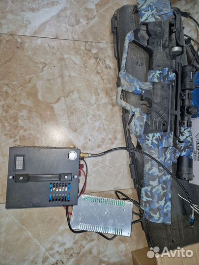 Накачка пневматического Ружья