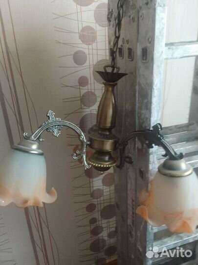 Люстра потолочная подвесная бу