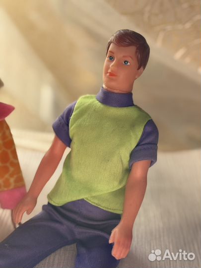 Кукла барби с нарядами и Кен