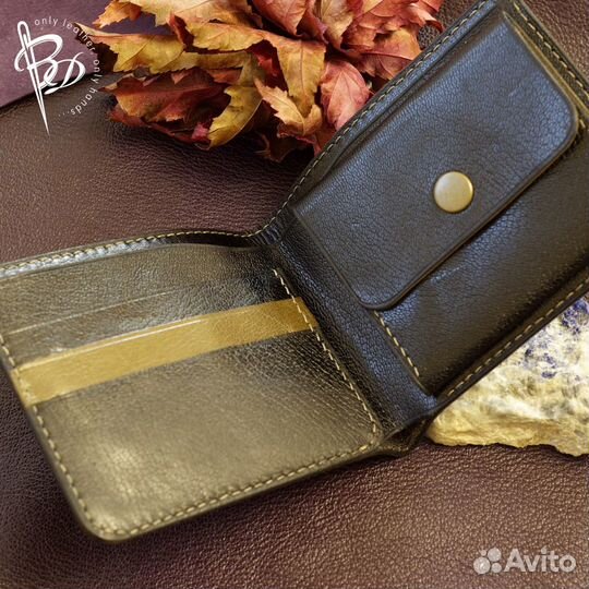 Кошелек, портмоне, бумажник ручная работа. Кожа