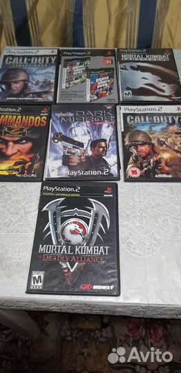 Игровые диски на ps2