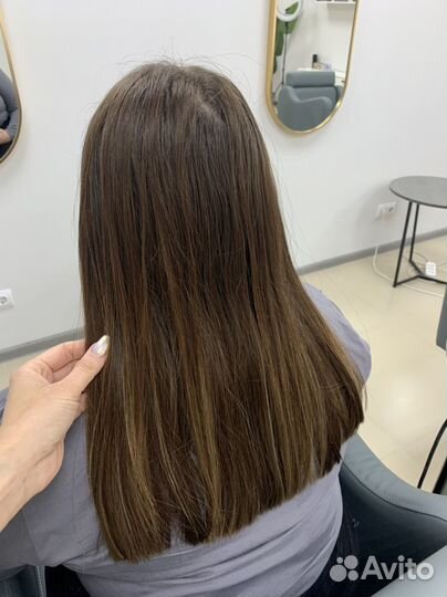 Модель на однотонное и сложное окрашивание