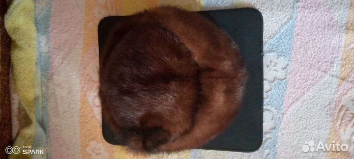 Шапка норковая женская