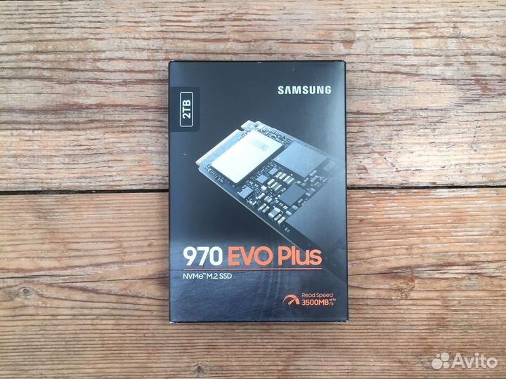 Samsung 970 EVO Plus NVMe M.2 SSD 2tb Новый