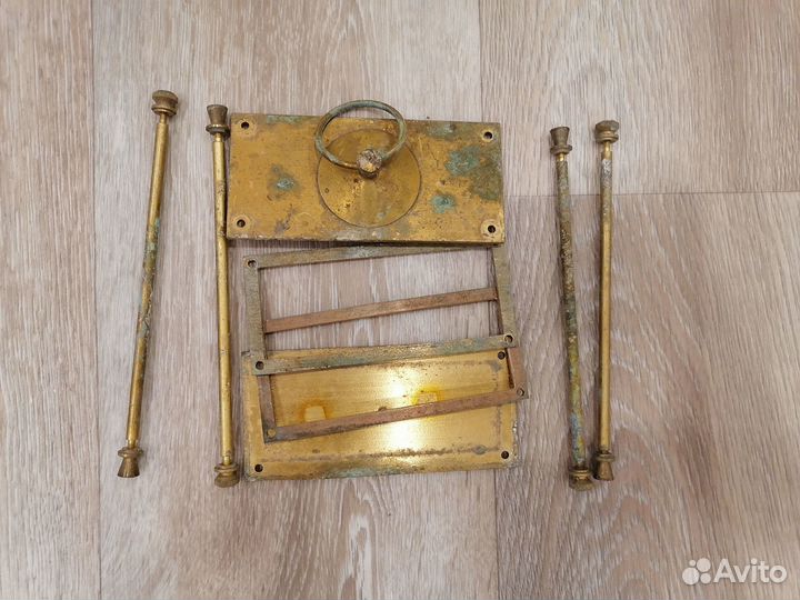 Накладка бронзовая для часов