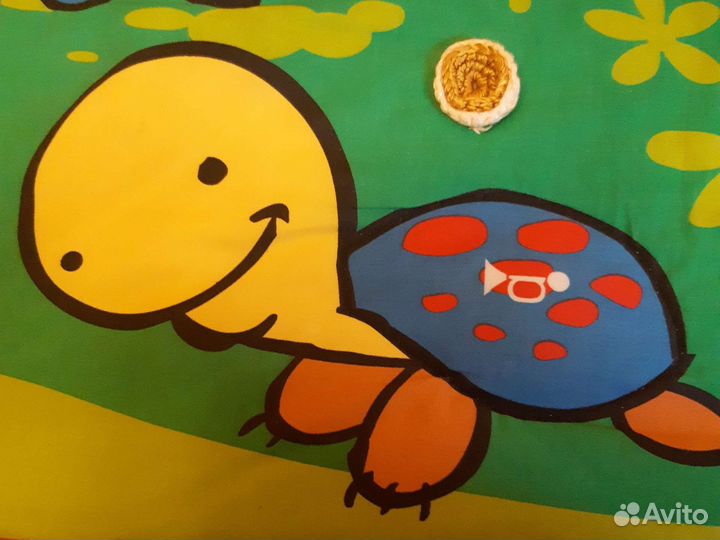 Развивающий коврик детский + игрушки-подвески