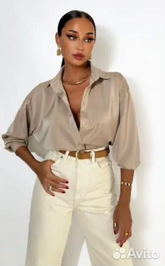 Рубашка женская под шелк