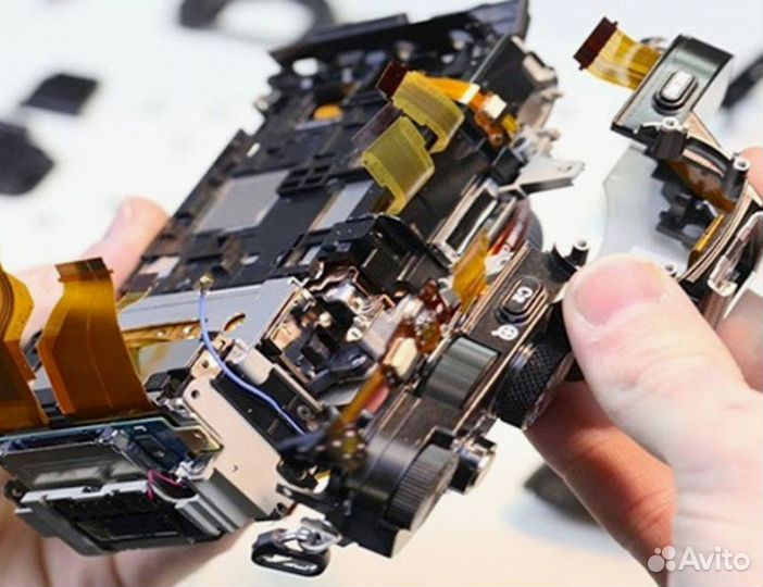 Ремонт фотоаппаратов Canon / Nikon, объективов