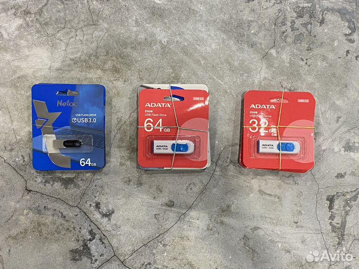 Флешки 32 / 64 / 128 гб