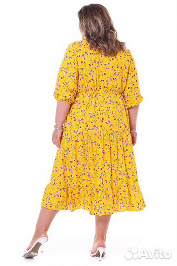 Летнее платье 54 58 62