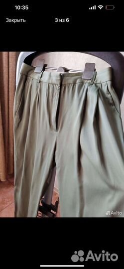 Брюки палаццо Massimo dutti