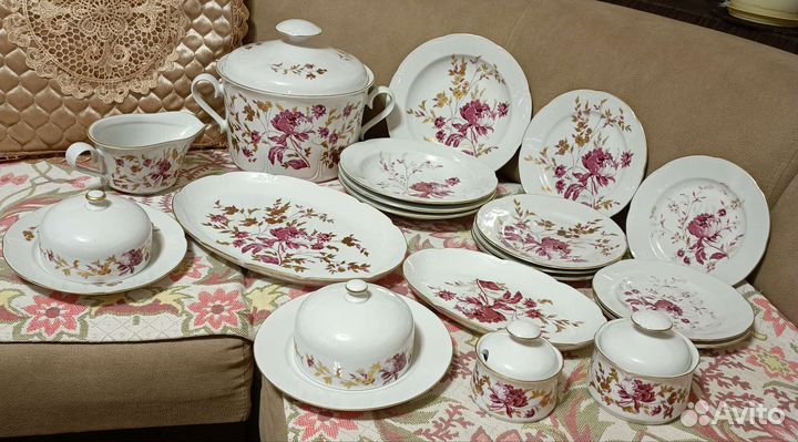 Фарфор из сервиза Ilmenau гдр