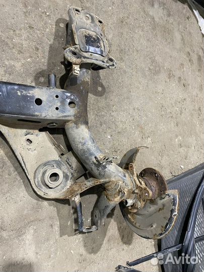 Задняя балка skoda octavia a7