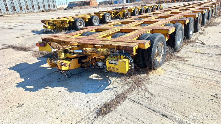 Прицеп трал (тяжеловоз) Faymonville RTZ-3U, 1986