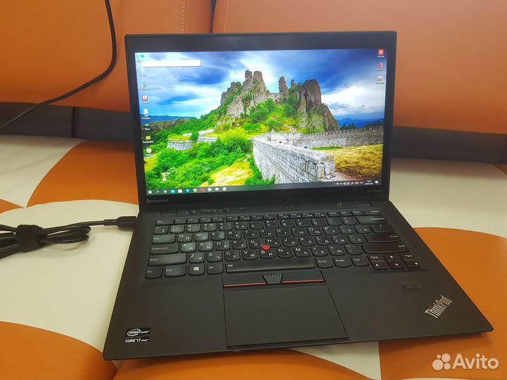 Ноутбук Lenovo X1 Carbon i5-5300\8Gb\256ssd\сенсор