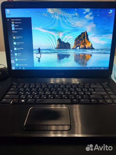 Ноутбук dell, i7, 8 gb, ssd, hdd