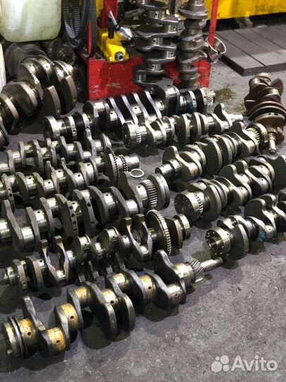 Шлифовка расточка полировка коленвала двигателя