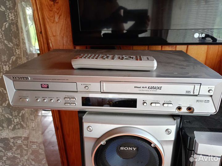 DVD VHS проигрыватель с караоке