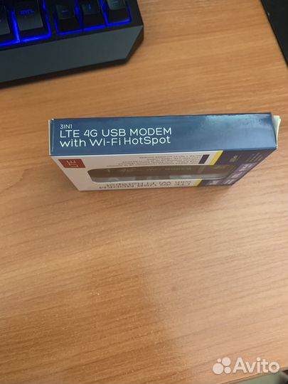LTE 4G USB modem with Wi-Fi HotSpot