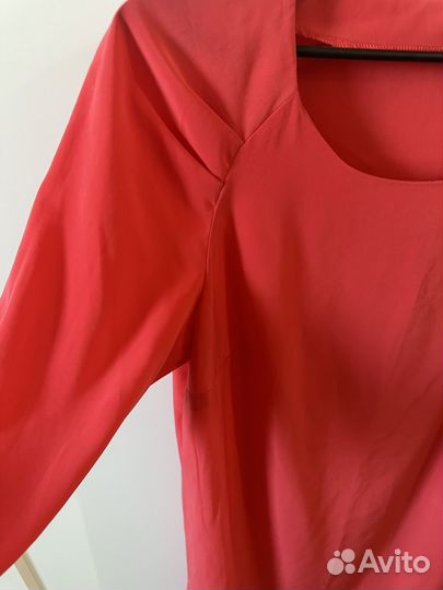 Платье красное лёгкое