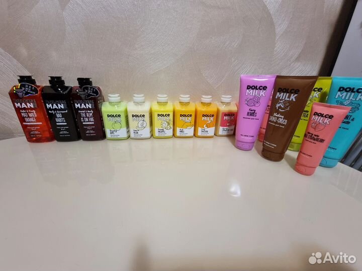 Гели для душа/шампуни/молочко Dolce Milk