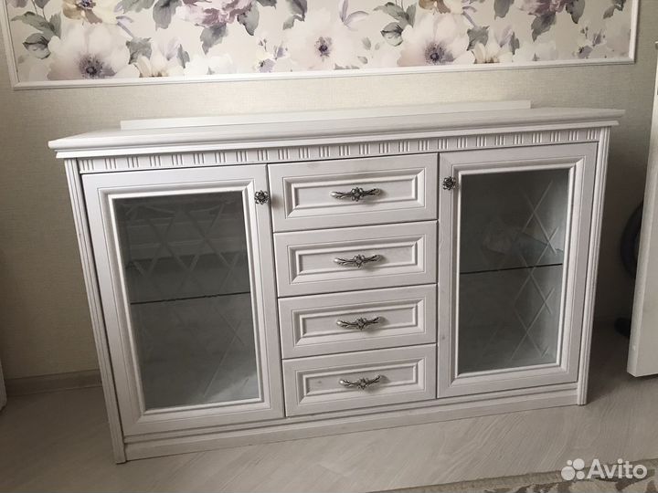 Трельяж комод белый