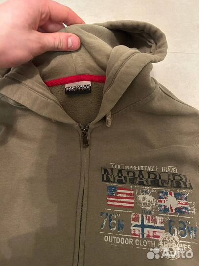 Зип худи napapijri