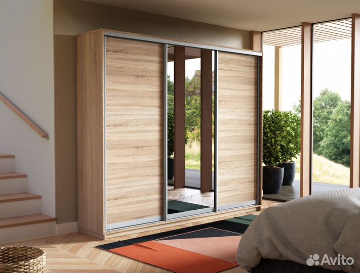 Шкаф купе с зеркалом от производителя от производи