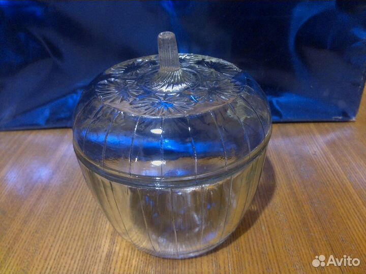 Сахарница Конфетница Сухарница фарфор стекло СССР