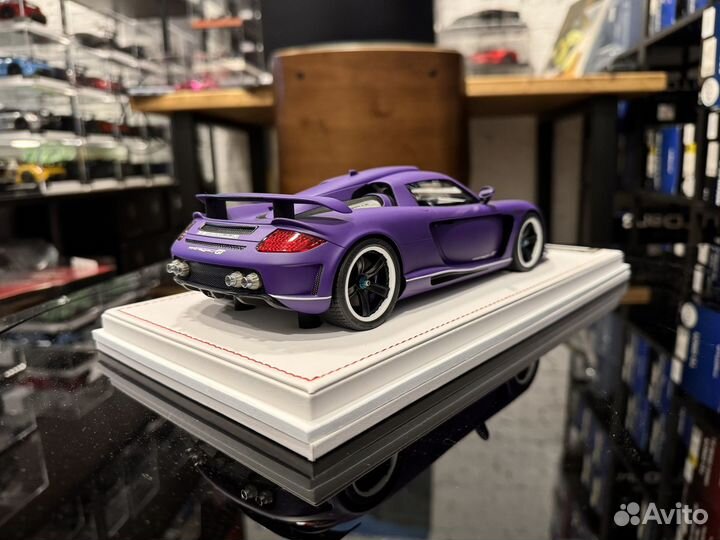 Gemballa Porsche Mirage GT 1:18 синий мат