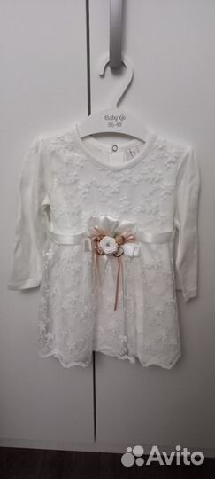 Платье белое новое