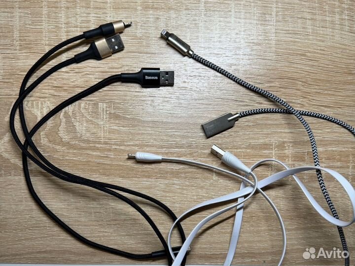 Кабель (провод) lightning для iPhone baseus, hoco